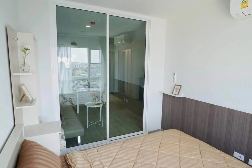 ให้เช่า Regent home Sukhumvit 97/1 ห้องพร้อมอยู่ เฟอร์พร้อม ห้องกั้นเป็นสัดส่วน จองเลย+++