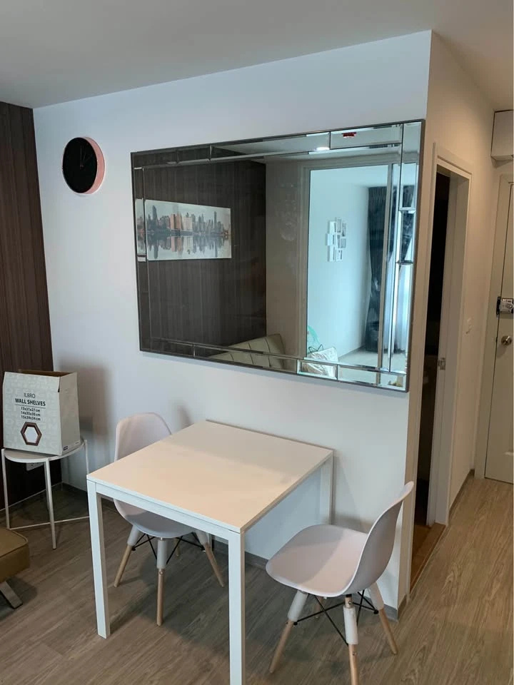 ให้เช่า Regent home Sukhumvit 97/1 ห้องพร้อมอยู่ เฟอร์พร้อม ห้องกั้นเป็นสัดส่วน จองเลย+++
