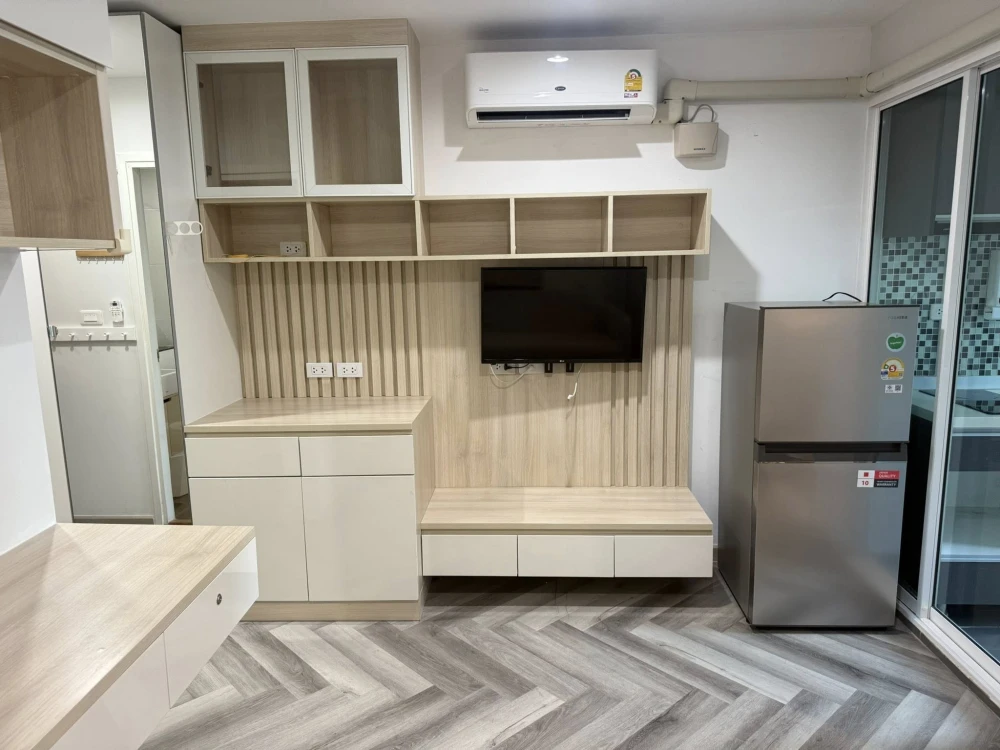 ให้เช่า Regent Home Sukhumvit 97/1 1 ห้องนอน 1 ห้องน้ำ บิ้วอินหัวเตียงอย่างดี มาพร้อมเฟอร์ครบครัน จองเลย