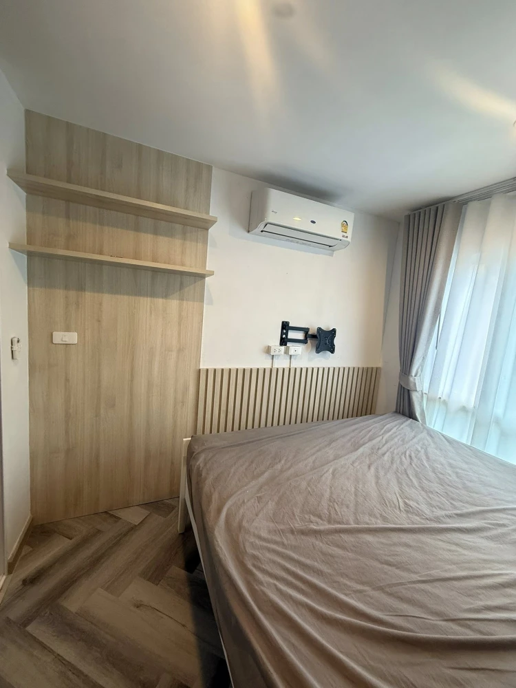 ให้เช่า Regent Home Sukhumvit 97/1 1 ห้องนอน 1 ห้องน้ำ บิ้วอินหัวเตียงอย่างดี มาพร้อมเฟอร์ครบครัน จองเลย