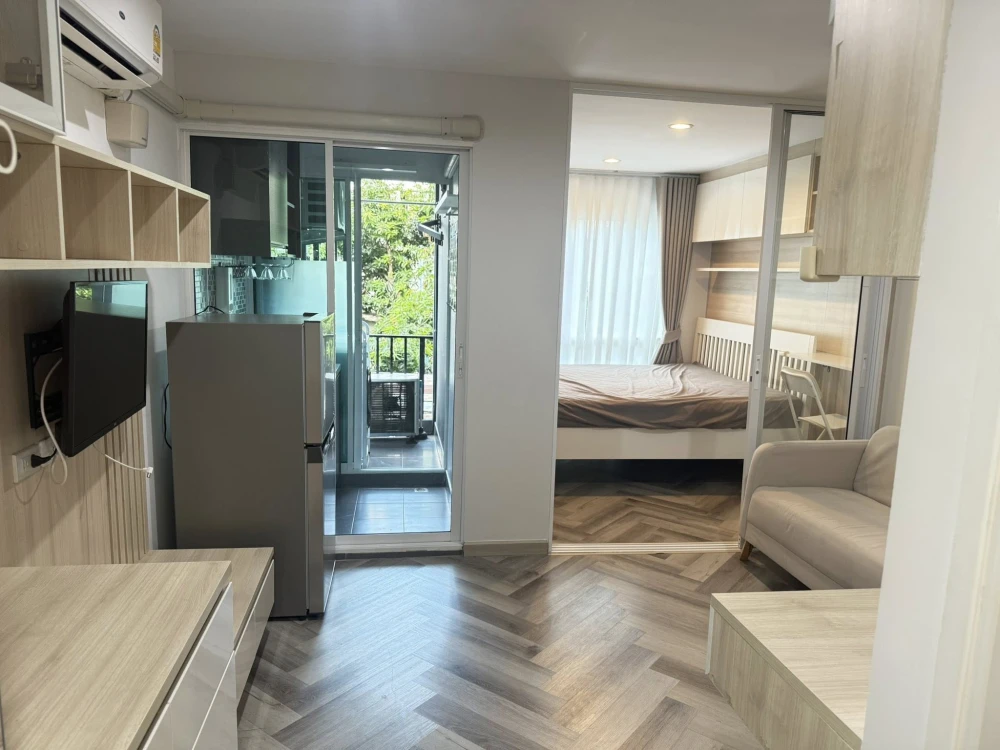 ให้เช่า Regent Home Sukhumvit 97/1 1 ห้องนอน 1 ห้องน้ำ บิ้วอินหัวเตียงอย่างดี มาพร้อมเฟอร์ครบครัน จองเลย