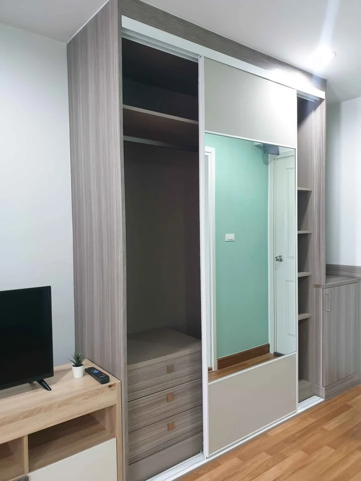 ให้เช่า Regent Home Sukhumvit81  ห้องพร้อมอยู่ เฟอร์พร้อม มาแต่ตัวเข้าอยู่ได้เลย