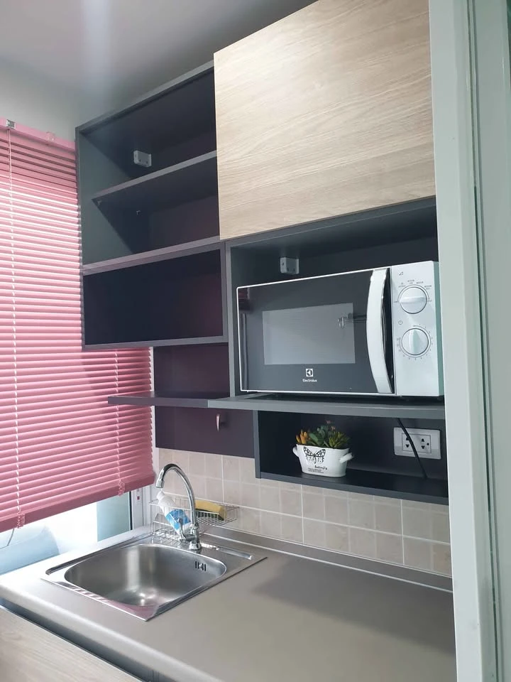 ให้เช่า Regent Home Sukhumvit81  ห้องพร้อมอยู่ เฟอร์พร้อม มาแต่ตัวเข้าอยู่ได้เลย