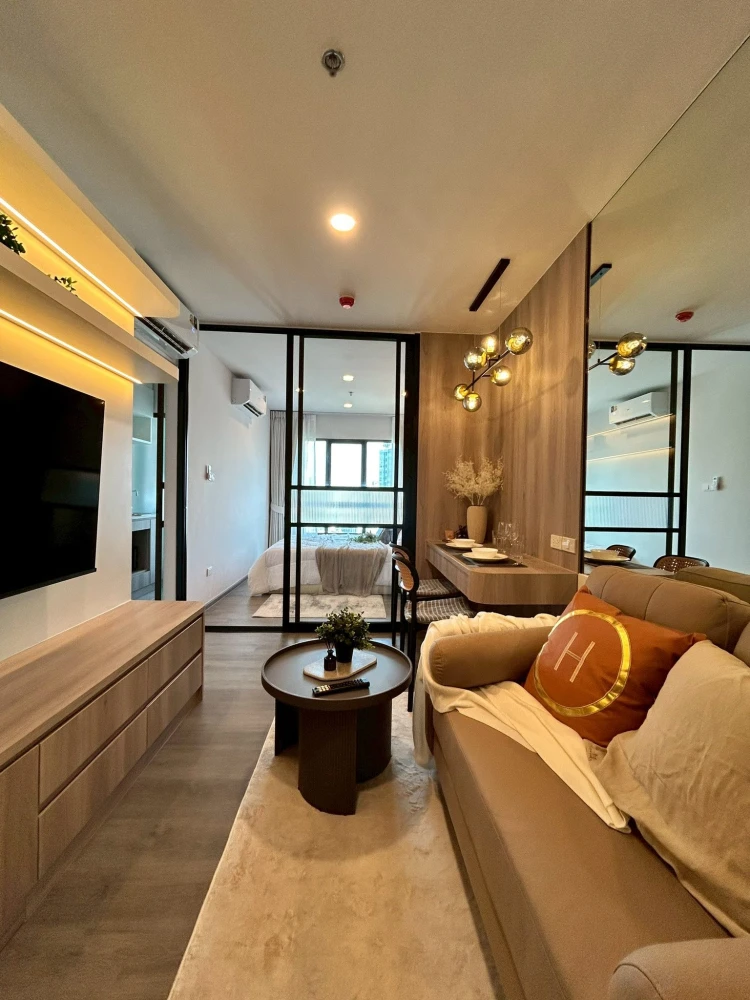 ให้เช่า Regent Home Wuttakat  ห้องพร้อมอยู่ เฟอร์พร้อม ชั้นสูง น่าอยู่ จองเลย