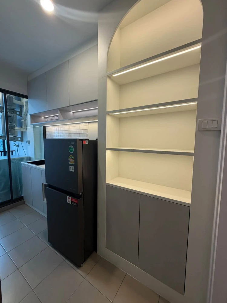 ให้เช่า Regent Home Wuttakat 1 ห้องนอน เฟอร์นิเจอร์และเครื่องใช้ไฟฟ้าครบครัน จองเลย