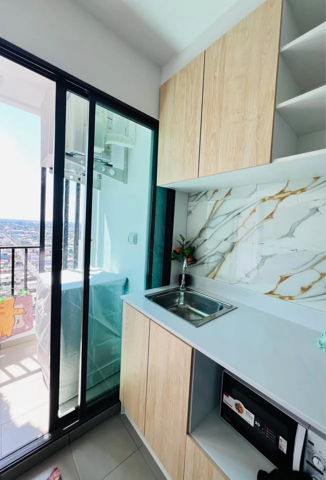 ให้เช่า Regent Home Wuttakat 1 ห้องนอน 1 ห้องน้ำ ตกแต่งคุมโทนสไตล์มินิมอล เฟอร์ครบครัน จองเลยตอนนี้