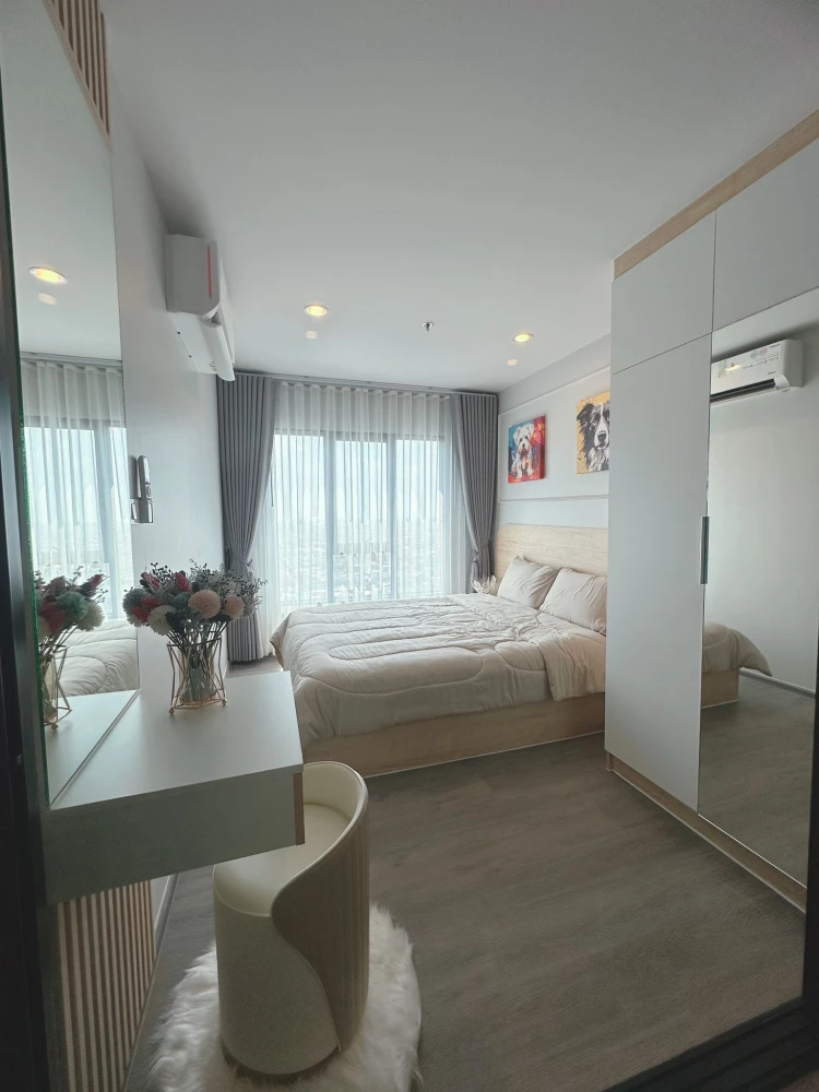 ให้เช่า Regent Home Wutthakat ห้องชั้นสูง พร้อมอยู่ เฟอร์พร้อม  ห้องทิศเหนือ ดีแบบนี้รีบจองเลย