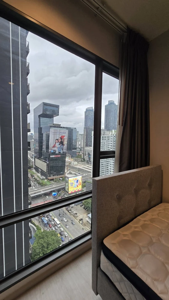ให้เช่า Rhythm Asoke ชั้น 27 ห้องมุม  ตกแต่งครบ พร้อมอยู่