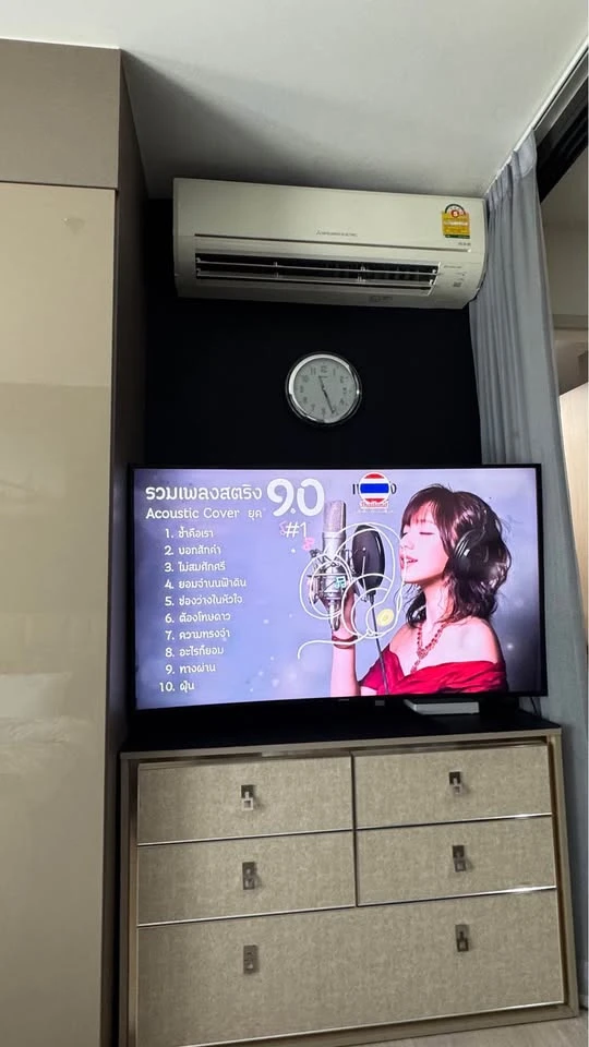 ให้เช่า Rhythm Asoke 2 หันหน้าไปทางทิศเหนือ ชั้น 8 ชั้นเดียวกับพื้นที่ส่วนกลาง พร้อมเข้าอยู่ได้ทันที