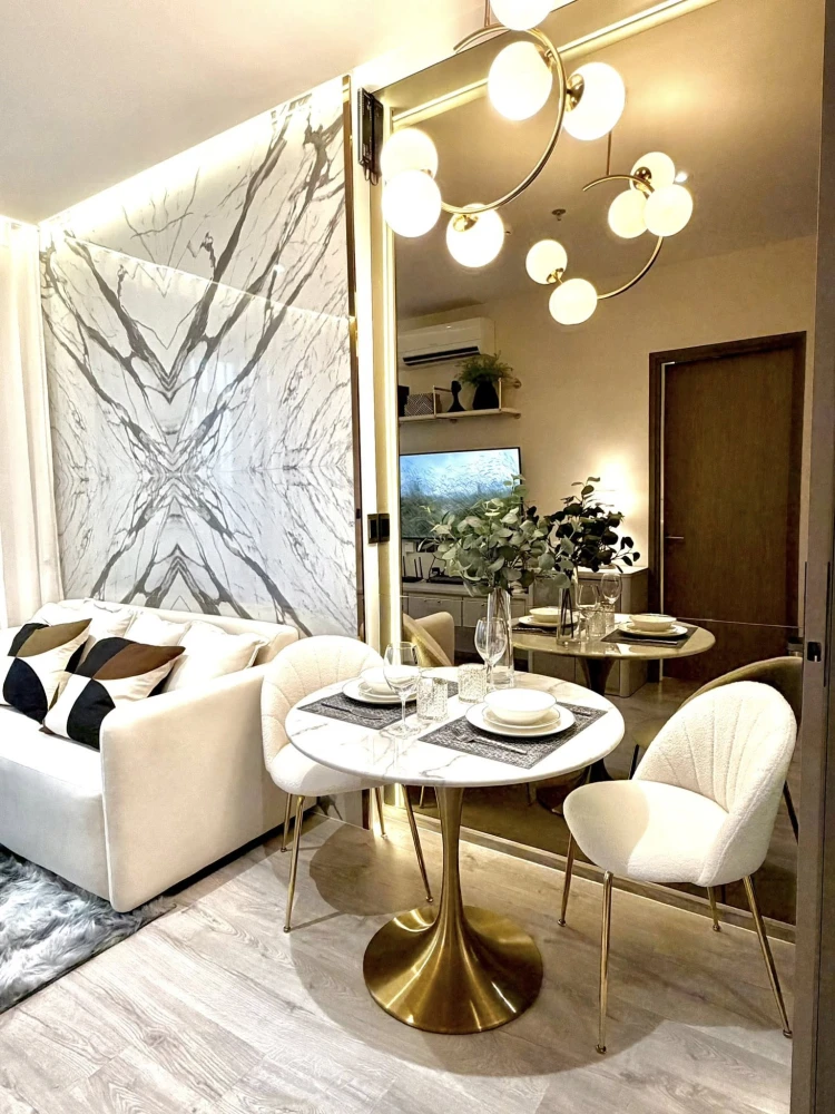 ให้เช่า Rhythm Ekkamai Estate ห้องน่าอยู่ แต่งสวยคุมโทน บิ้วอินเฟอร์นิเจอร์อย่างดี จองเลย