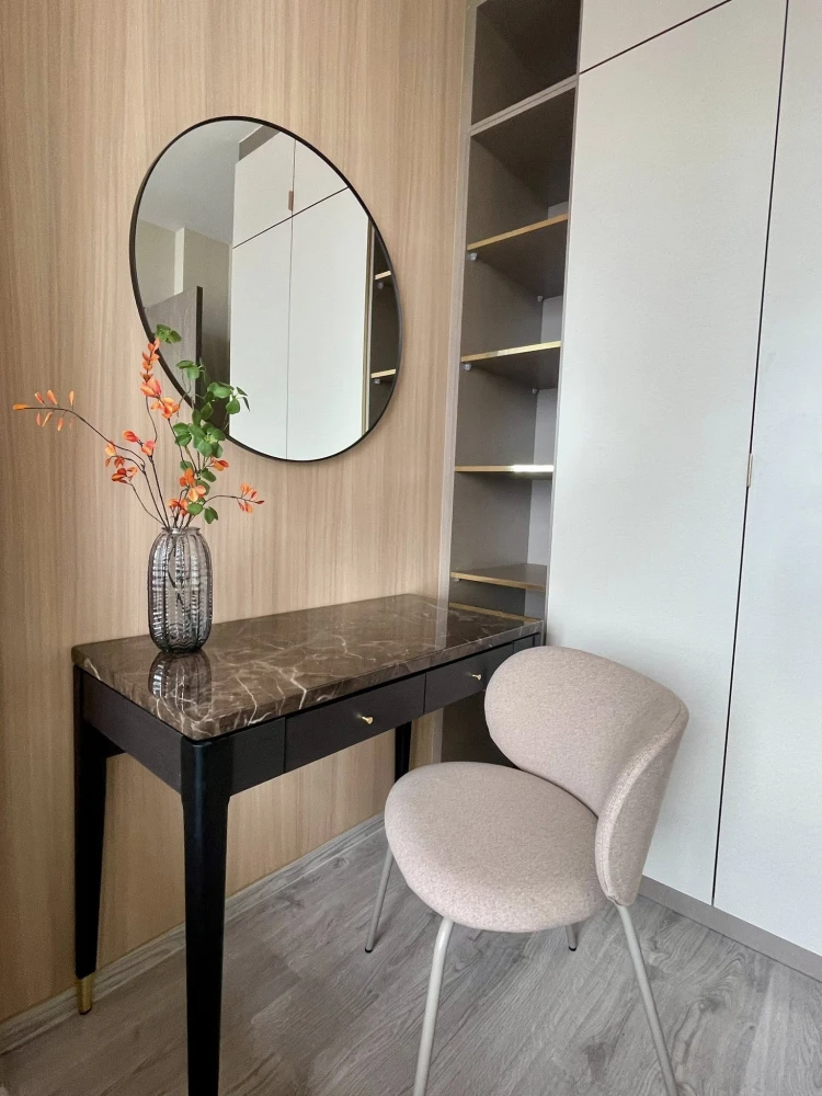 ให้เช่า Rhythm Ekkamai Estate 1 ห้องนอน 1 ห้องน้ำ ตกแต่งคุมโทน เฟอร์ครบครัน จองเลย