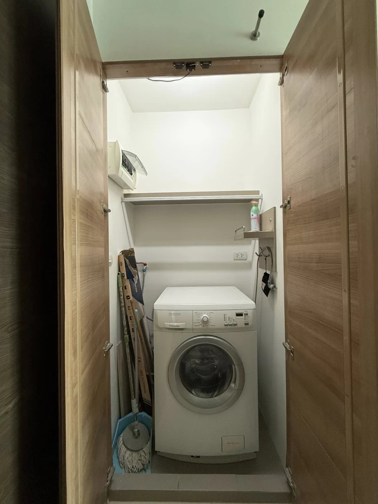 ให้เช่า Rhythm Phahon-Ari ห้องกว้างพื้นที่ใช้สอยเยอะ บิ้วอินผนังลายหินอ่อนอย่างดี วิวสวยจากชั้นสูง จองดด่วน