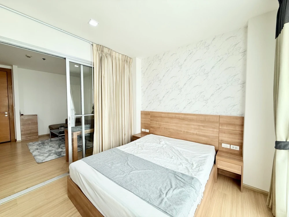 ให้เช่า Rhythm Ratchada-Huaikhwang ชั้น 31 ห้องแต่งครบ น่าอยู่ จองเลย