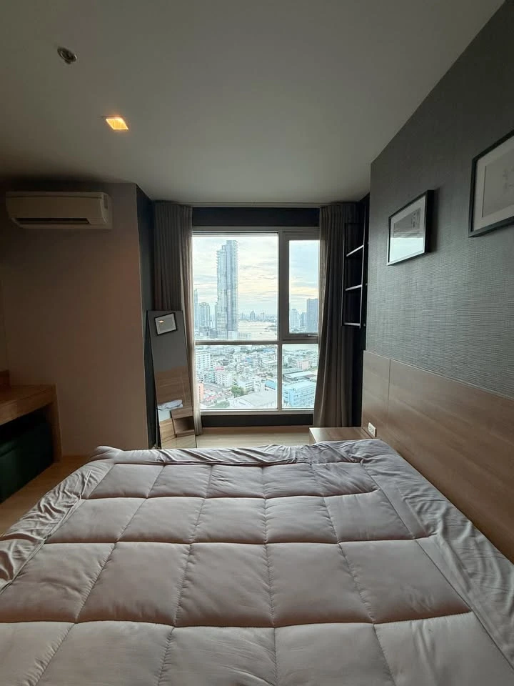 ให้เช่า RHYTHM SATHORN ชั้น 29 สูงมาก วิวแม่น้ำ ตกแต่งครบครัน มาแต่ตัวเข้าอยู่ได้เลย