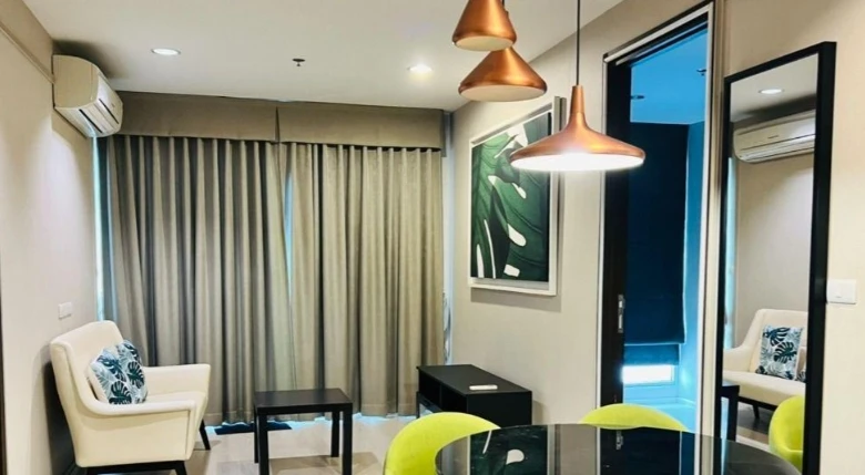 ให้เช่า Rhythm Sathorn Narathiwas ชั้น 12 ห้องแต่งครบ น่าอยู่ สนใจจองเลย ห้ามพลาด