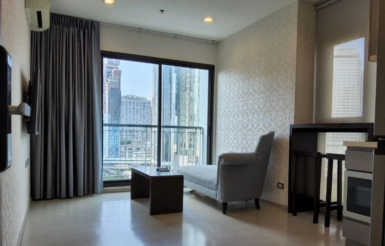 ให้เช่า Rhythm Sukhumvit 36-38 ชั้น 14 วิวเมืองและสวน แต่งครบ จองเลย ห้ามพลาด