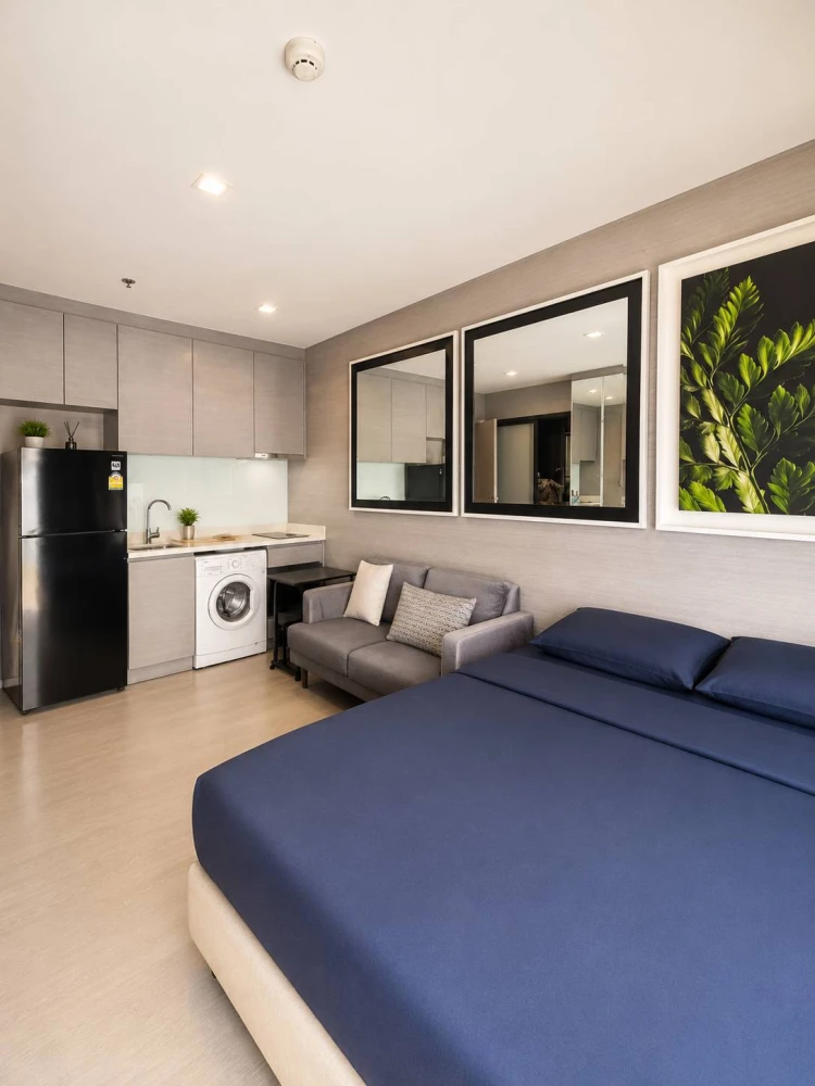ให้เช่า Rhythm Sukhumvit 36-38 ห้องแต่งครบ น่าอยู่ สนใจจองเลย ห้ามพลาด