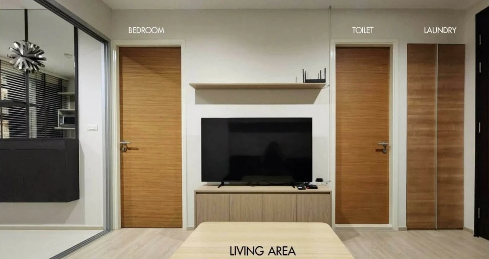 ให้เช่า RHYTHM Sukhumvit 50 ห้องสวย แต่งครบ เฟอร์ฯบิวท์อิน ชั้นสูง วิวเมืองสวย พร้อมเข้าอยู่