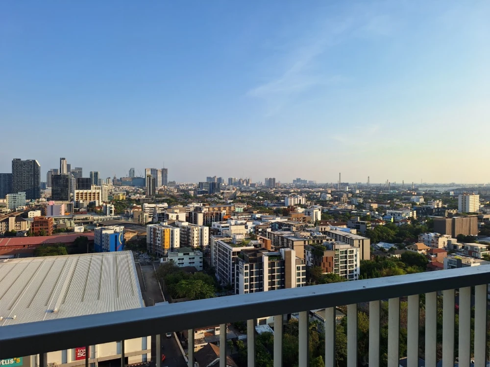 ให้เช่า Rhythm Sukhumvit 50 1 ห้องนอน 1 ห้องน้ำ มาพร้อมเฟอร์นิเจอร์ครบครัน วิวสวย ไม่บล็อค จองด่วน