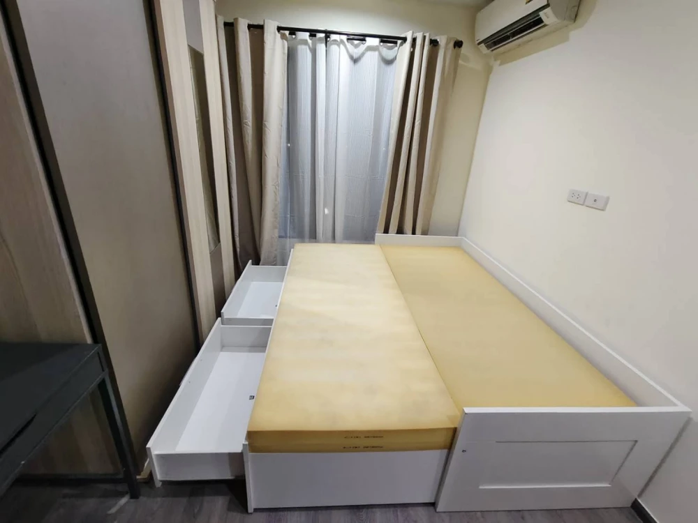 ให้เช่า Rich Park Triple Station ห้องมุมให้ความเป็นส่วนตัว พื้นที่ใช้สอยเยอะ สิ่งอำนวยความสะดวกครบครัน รีบจองเลย