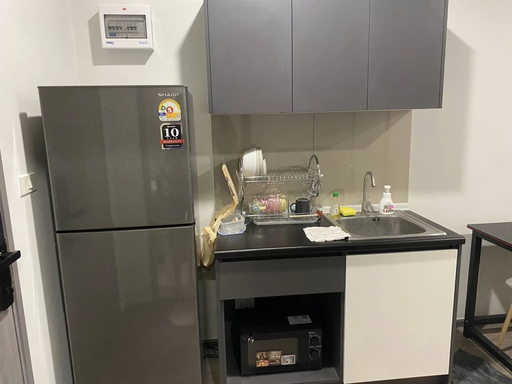 ให้เช่า Rich Point @ BTS Wutthakat ห้องพร้อมอยู่  สิ่งอำนวยความสะดวกครบครัน เฟอร์+เครื่องใช้ไฟฟ้าครบ จองเลย