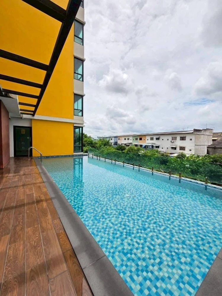 ให้เช่า RIZZO Condo Bangkang ห้องพร้อมอยู่ เฟอร์ครบ ห้องกว้างขวางอยู่สบาย ราคาสบายกระเป๋า จองเลย