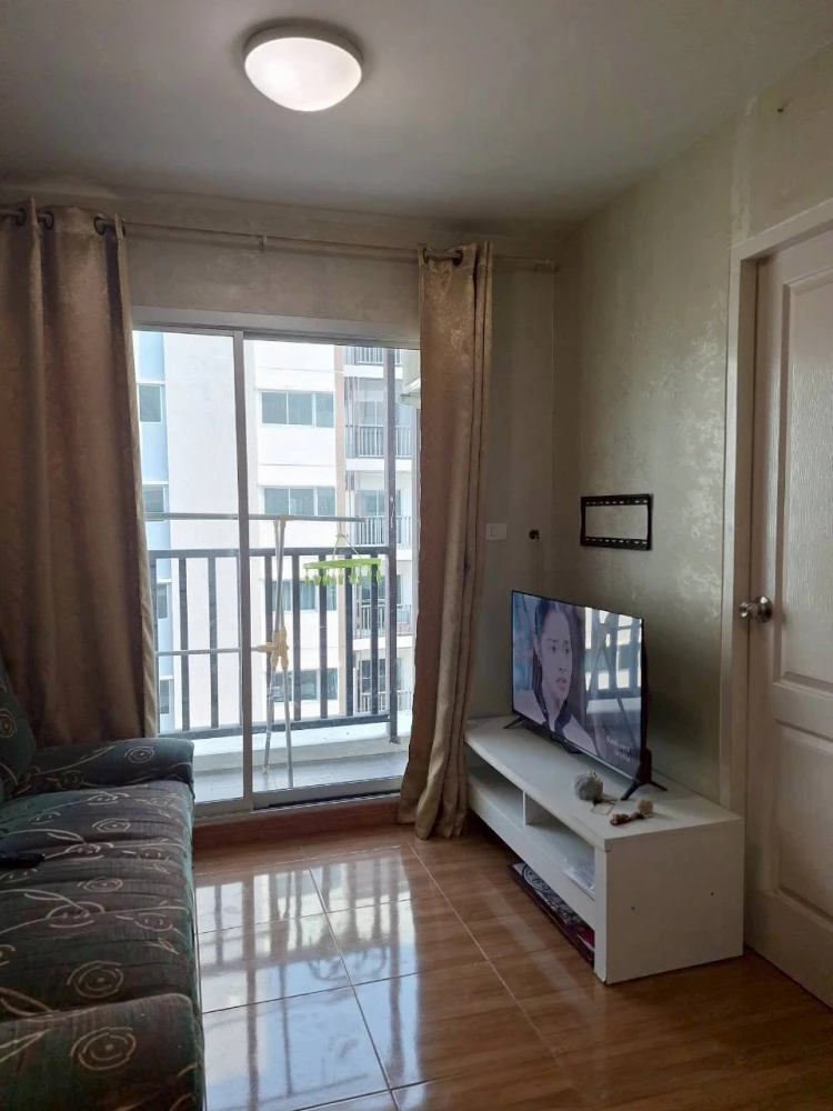 ให้เช่า s condo สมุทรสาคร ชั้น5 อาคารบี ตกแต่งครบ ติดวอลเปเปอร์ทั้งห้อง รีบจับจองเลย