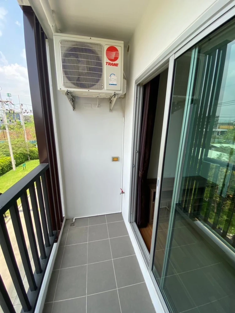 ให้เช่า S Condo Samut Sakhon ห้องน่าอยู่ มาพร้อมเฟอร์นิเจอร์ครบครัน หิ้วกระเป๋าเข้าอยู่ได้เลยจ้า