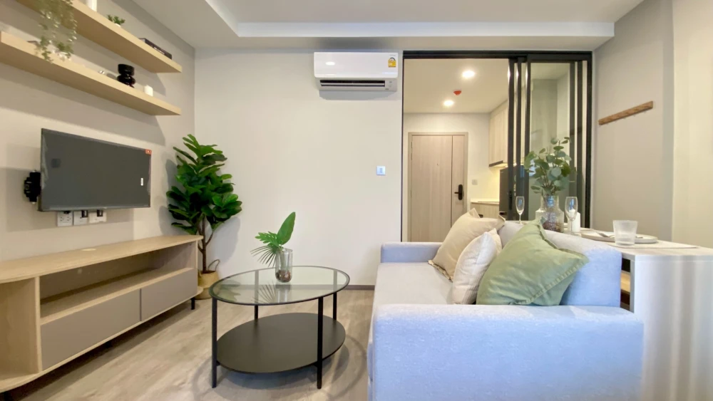 ให้เช่า Salaya One Residence ห้องแต่งน่าอยู่ ชั้น 2 วิวสวนและสระ ห้องไม่ร้อน มาจองเลยจ้า