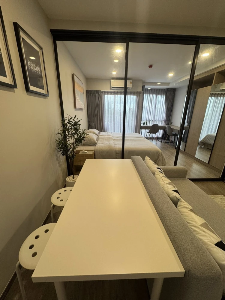 ให้เช่า Salaya One Residences ชั้น 5 ห้องสวย แต่งครบ หิ้วกระเป๋าใบเดียวมาเลยจ้า ด่วนๆ