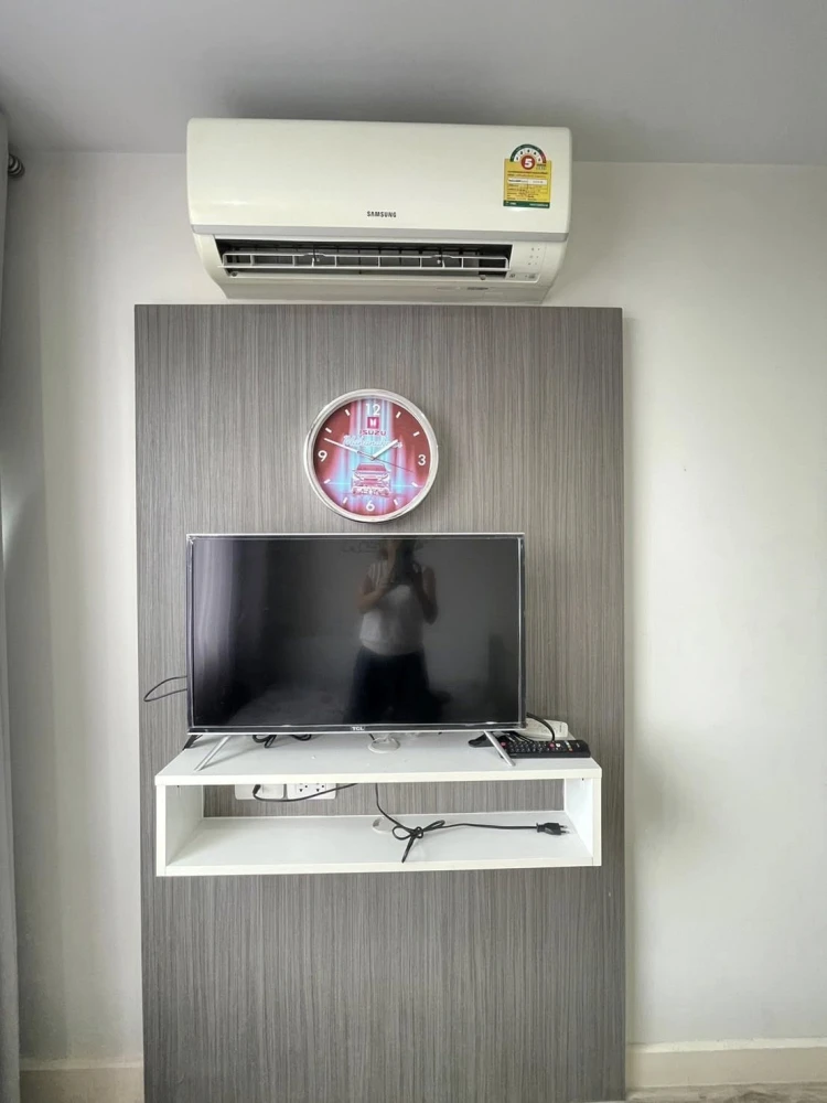 ให้เช่า Sammakorn S9 Condominium ห้องน่าอยู่ ชั้น 6 เฟอร์นิเจอร์ครบครัน หิ้วกระเป๋าเข้าอยู่ได้เลยจ้า