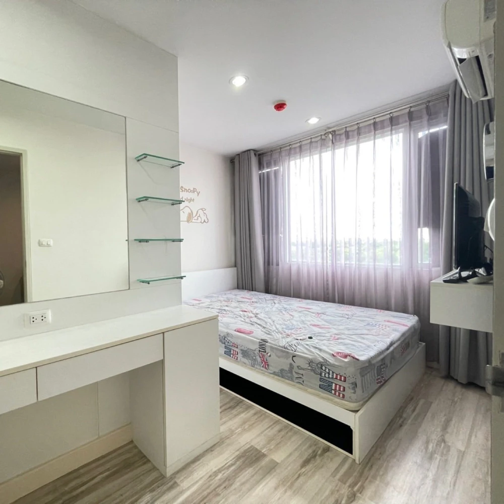 ให้เช่า Sammakorn S9 Condominium ห้องน่าอยู่ ชั้น 6 เฟอร์นิเจอร์ครบครัน หิ้วกระเป๋าเข้าอยู่ได้เลยจ้า