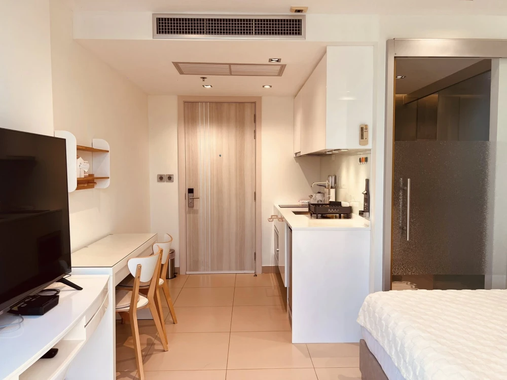 ให้เช่า Sands Condominium ห้องสตูดิโอ มาพร้อมสิ่งอำนวยความสะดวกครบครัน วิวทะเลสวย ห้ามพลาด