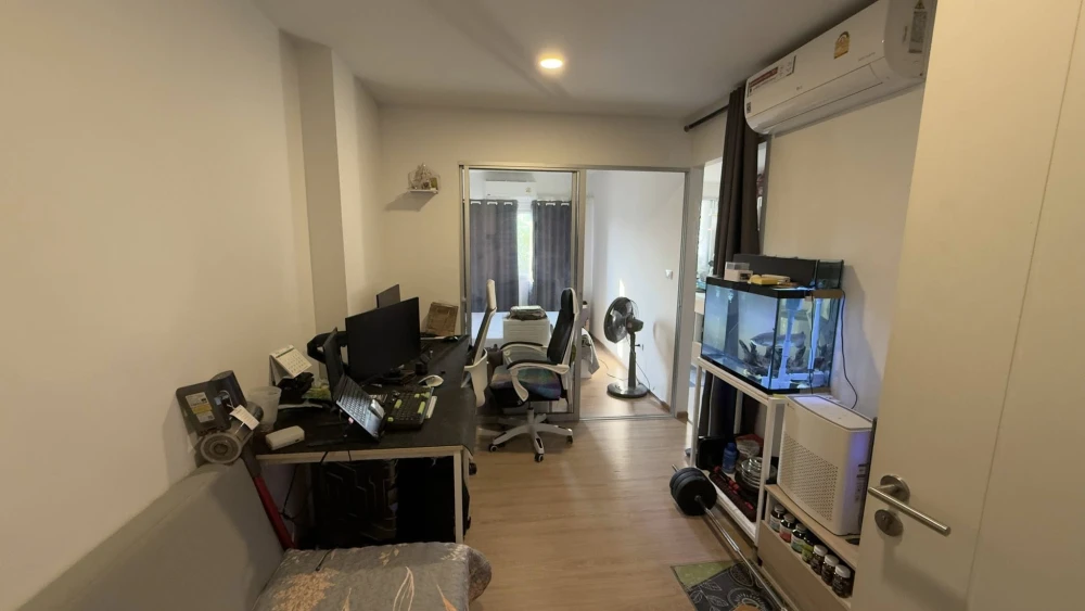 ให้เช่า Sena Kith BTS Saphanmai ตึก A ชั้น 3 เฟอร์นิเจอร์ครบ+เครื่องใช้ไฟฟ้า ราคานี้ต้องรีบแล้ว