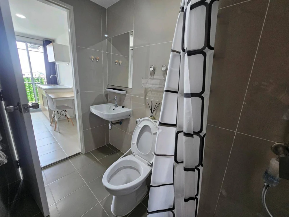 ให้เช่า Sena Kith BTS Saphanmai ห้องชั้น 5 มาพร้อมเฟอร์นิเจอร์ครบครัน หิ้วกระเป๋าเข้าอยู่ได้เลยจ้า