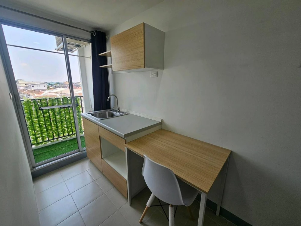 ให้เช่า Sena Kith BTS Saphanmai ห้องชั้น 5 มาพร้อมเฟอร์นิเจอร์ครบครัน หิ้วกระเป๋าเข้าอยู่ได้เลยจ้า