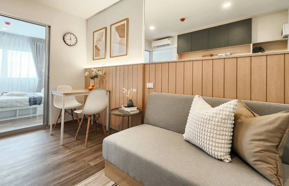 ให้เช่า Sena Kith Srinakarin - Sridan 1 ห้องนอน 1 ห้องน้ำ มาพร้อมเฟอร์นิเจอร์ครบครัน จองเลยจ้า