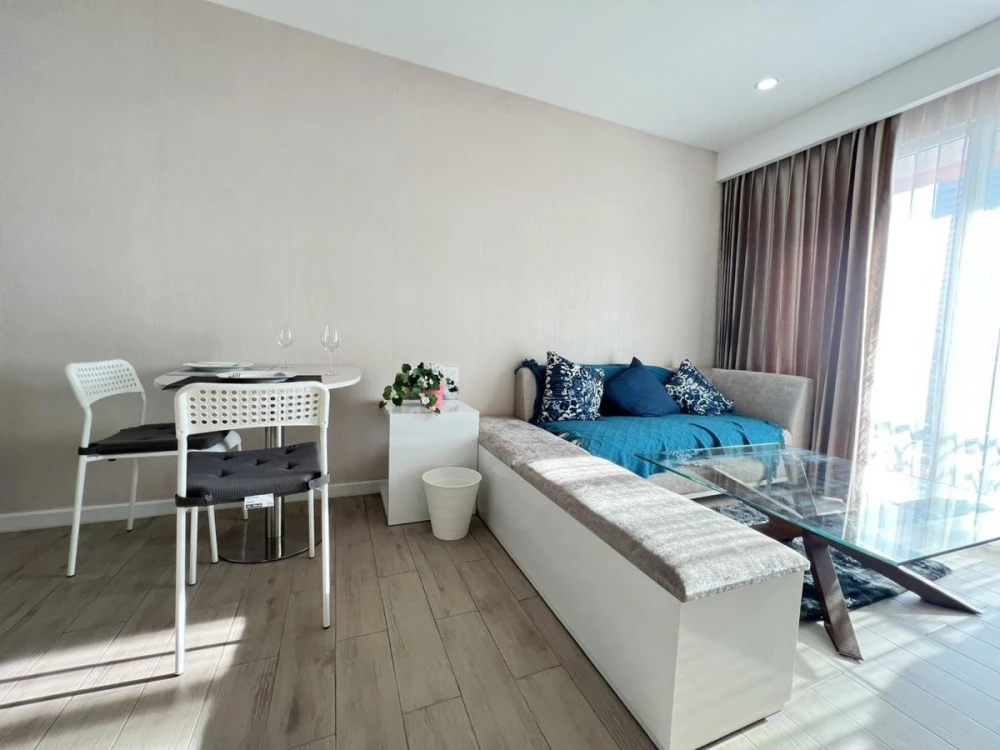 ให้เช่า Seven Seas Condo Resort Jomtien ชั้น 7 ห้องแต่งครบ พร้อมเข้าอยู่ จองเลย ด่วนๆ