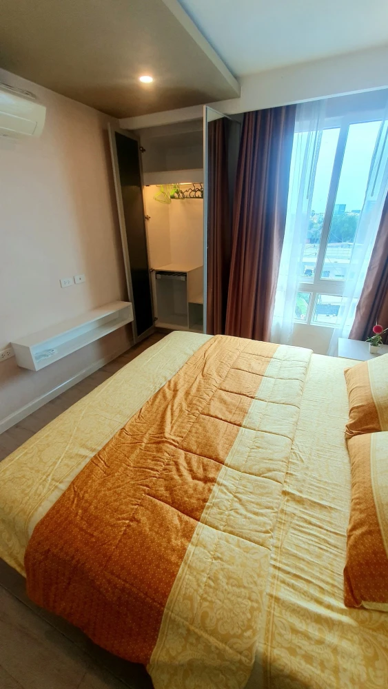ขาย ให้เช่า Seven Seas Condo Resort Jomtien Pattaya ตึกA ชั้น 5 ห้องริม มีระเบียงใหญ่ พร้อมแล้วจองเลย