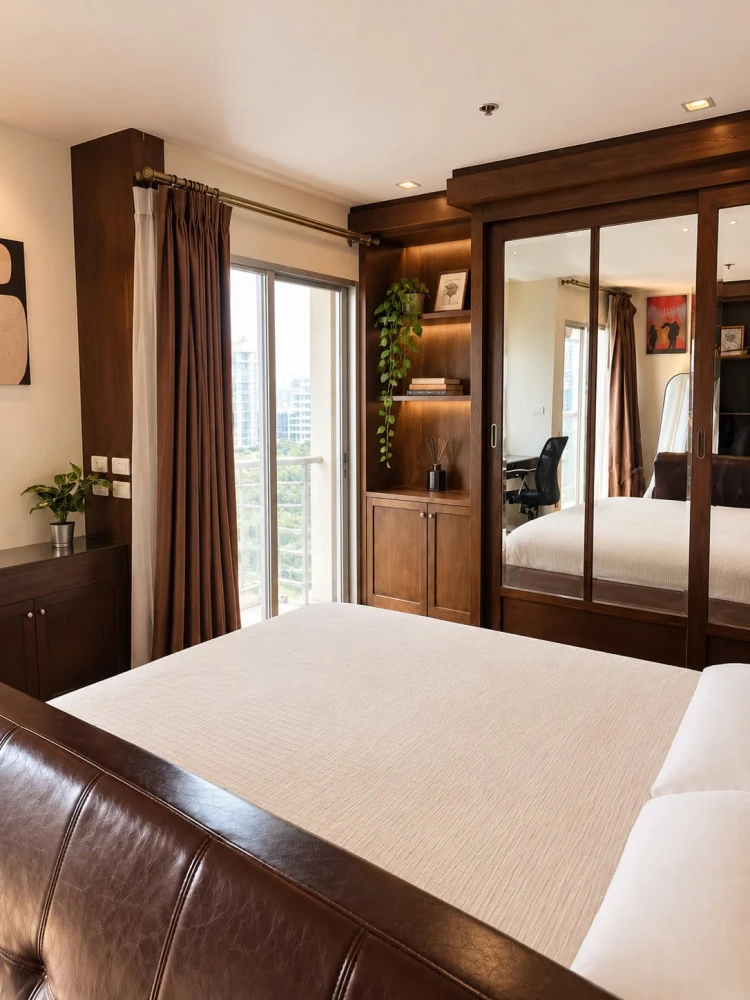 ให้เช่า Silom Suite 3 ห้องนอน พื้นที่ใช้สอยเยอะ แต่งครบ เฟอร์นิเจอร์ครบครัน มัวแต่มองไม่จองไหวหรอ