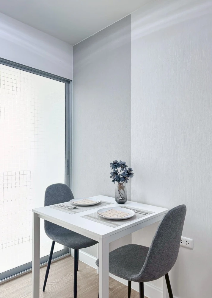 ให้เช่า Smart Condo Rama 2 ห้องพร้อมอยู่ เฟอร์พร้อม ชั้น 1 เข้าออกสะดวกสบาย ราคาสบายกระเป๋า รีบจองเลย