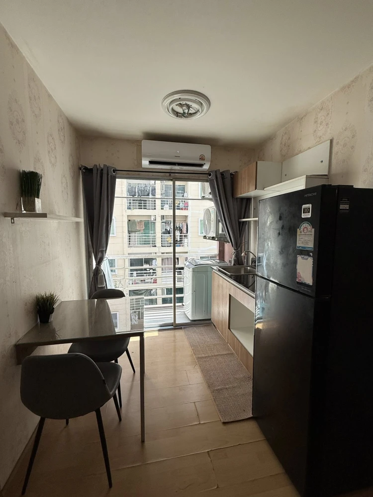 ให้เช่า Smart Condo Rama 2 1 ห้องนอน 1 ห้องน้ำ เฟอร์นิเจอร์ครบครัน ติดวอลเปเปอร์อย่างดี จองเลย