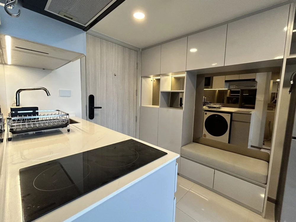 ให้เช่า So Origin Kaset Interchange ห้องอยู่ชั้น 21 เพดานสูง 4 ม. ตกแต่งสวยน่ารักน่าอยู่สุดๆ รีบจองเลย