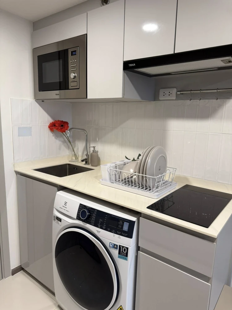 ให้เช่า So Origin Kaset Interchange ห้องเพดานสูง โปร่งโล่ง เฟอร์นิเจอร์ครบครัน ดีแบบนี้รีบจองเลยจ้า