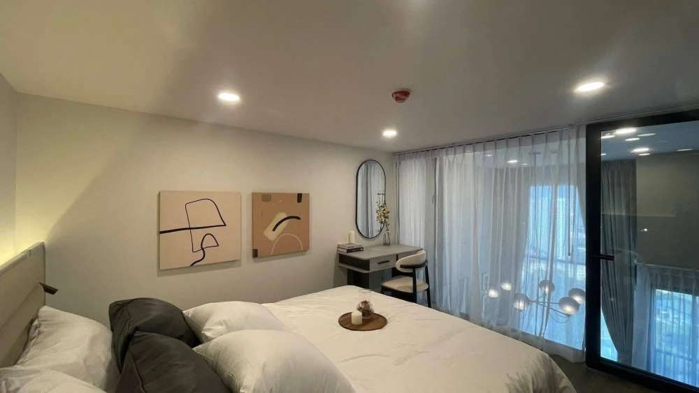 ให้เช่า So Origin Kaset Interchange ห้อง Duplex สุดเอ็กซ์คลูซีฟ ตกแต่งสวยงาม ครบจบ หิ้วกระเป๋าเข้าอยู่ได้เลย