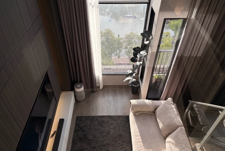 ให้เช่า So Origin Kaset Interchange  Duplex 1 Bedroom วิวดี แต่งครบ จองเลย