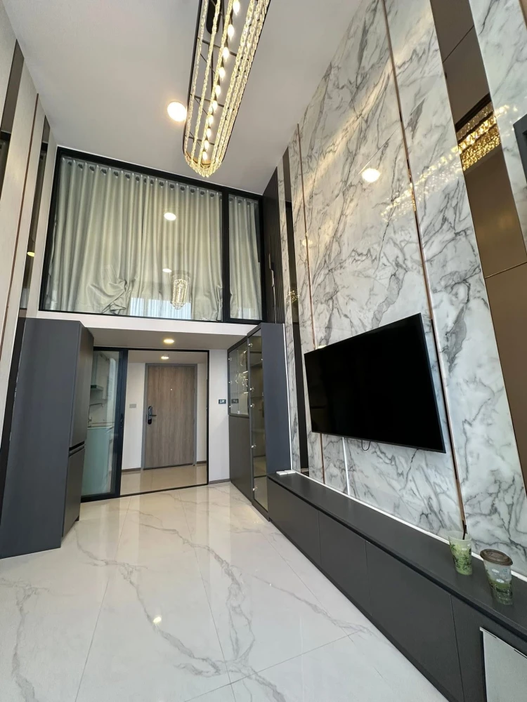 ให้เช่า Soho Bangkok Ratchada ตกแต่งบิวท์อินสวยทั้งห้อง ชั้น 15 วิวสวย พร้อมเข้าอยู่