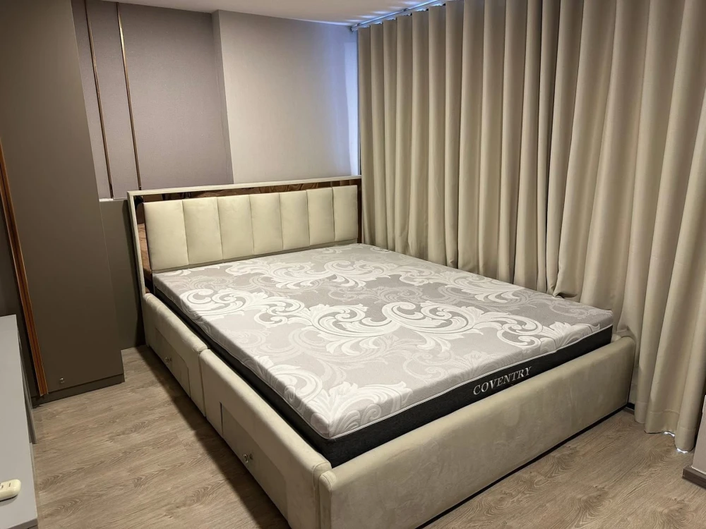 ให้เช่า Soho Bangkok Ratchada ตกแต่งบิวท์อินสวยทั้งห้อง ชั้น 15 วิวสวย พร้อมเข้าอยู่