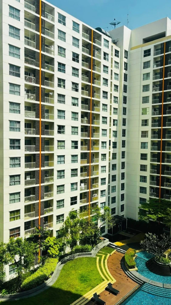 ให้เช่า S&S Condo sukhumvit 101/1 อาคาร P ชั้น 8 ห้องทำเลดี พื้นที่กว้างขวาง รีบจองเลย