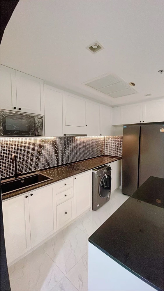 ให้เช่า Star View 2 ห้องนอน 2 ห้องน้ำ พื้นที่ใช้สอยเยอะ ตกแต่งคุมโทน หิ้วกระเป๋าเข้าอยู่ได้เลยจ้า